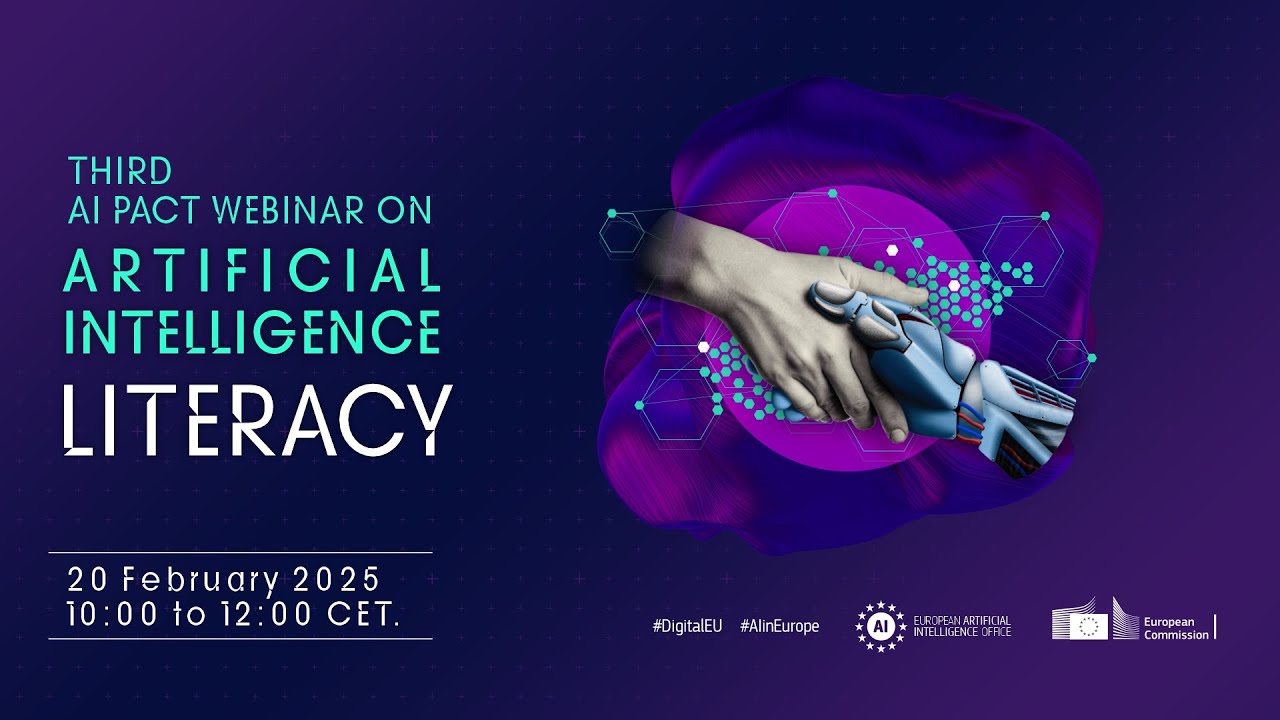 Third AI Pact webinar on AI literacy