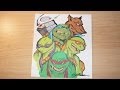 Teenage Mutant Ninja Turtles 2014 Drawing by ...