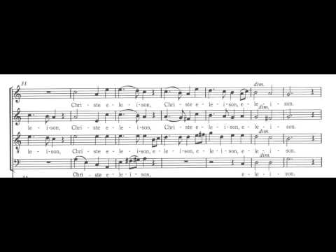 Gounod -  Messe Brève  Nr  7 in C Dur - Kyrie - Altstimme