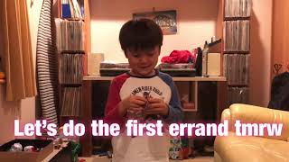 【はじめてのおつかい】The first shopping errand for George in Japan