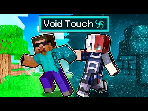 Gaming with shivang 2.0 - Minecraft But Everything i Touch Turns To VOID..😱