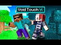Minecraft But Everything i Touch Turns To VOID..😱