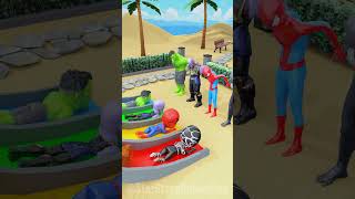 Download lagu All Superheroes plays slide! Whoever comes back is the winner! #spiderman mp3 Download lagu All Superheroes plays slide! Whoever comes back is the winner! #spiderman mp3