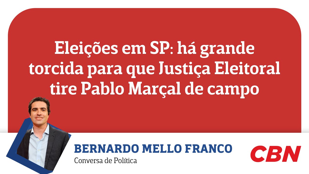 Eleições em SP: há grande torcida para que Justiça Eleitoral tire Pablo Marçal de campo