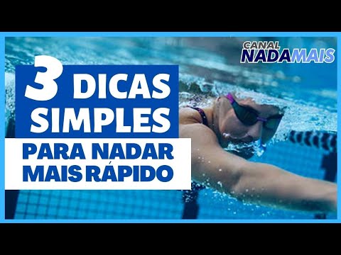 NADO CRAWL MAIS RÁPIDO (COM 3 DICAS SIMPLES) - CANAL NADA MAIS