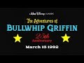 Opening To The Adventures Of Bullwhip Griffin 25th Anniversary S Of Walt Disney Classics 1992 VHS
