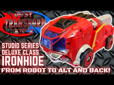 JUST TRANSFORM IT!: Studio Series Deluxe Ironhide