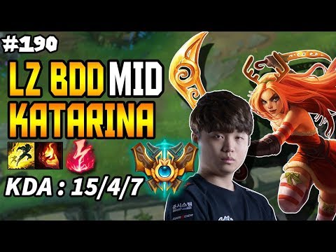 Longzhu BDD BEST Katarina Korea - Challenger Season 8