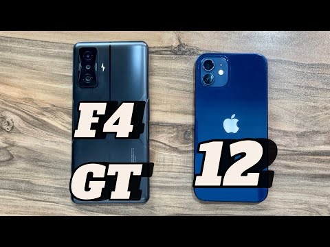 Poco F4 GT vs iPhone 12