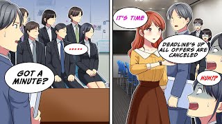 [Manga Dub] Elite students ignored Me for 3 hours, so I canceled all Their offers...!? [RomCom]