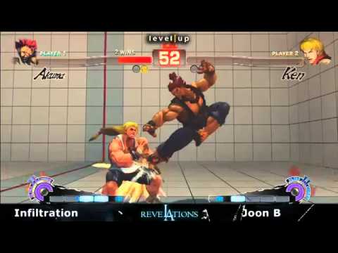 SSF4 AE [AK] Infiltration vs Joon B [Ken] - Revelation