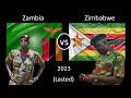 Zambia vs Zimbabwe  Military Power Comparison 2023