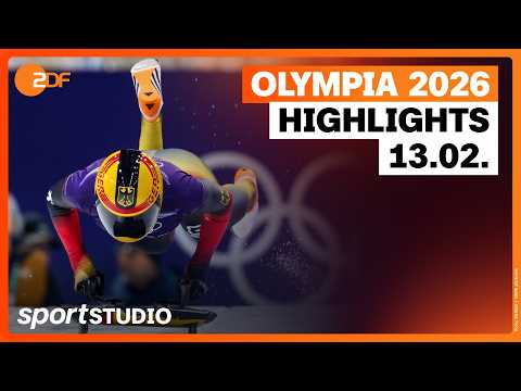 Olympia Highlights Freitag 13.02. | Mailand Cortina 2026 | sportstudio