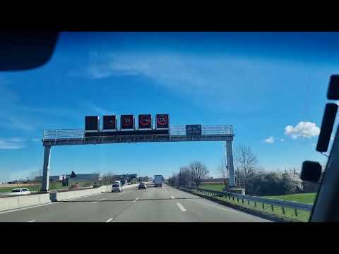 Engelberg Tunnel auf Autobahn 81 Leonberg