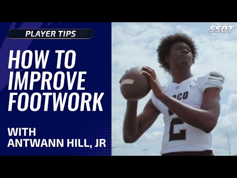 Football Drills with Antoine Hill Jr. at Harrison County High | Warner Robins, GA