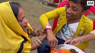 भाई बहन का प्यार रक्षा बंधन का त्योहार #maithili_comedy_dhorba #chunalal #rakshabandhan