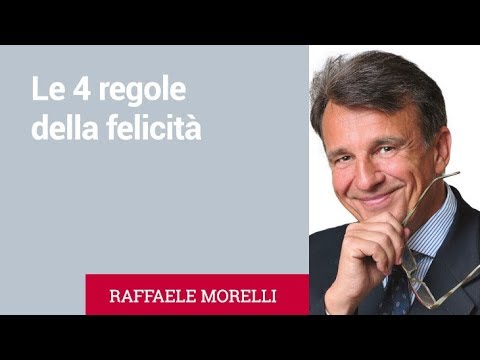 Le 4 regole della felicità