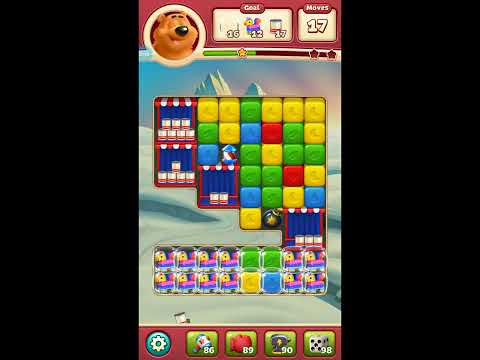 Toon blast 2396 NO BOOSTERS 3 stars