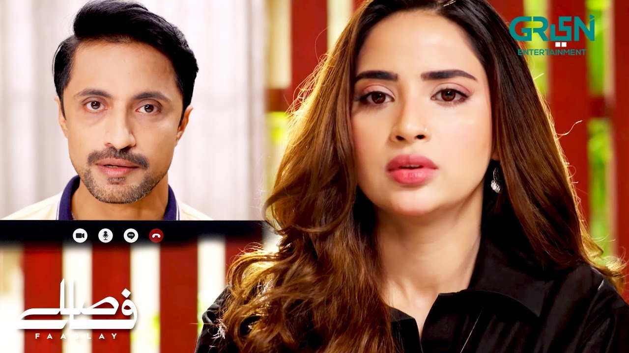 Mein Jo Hoon Jaisa Hoon Apke Samnay Hoon | Faaslay | Ali Ansari - Saboor Aly | Green TV