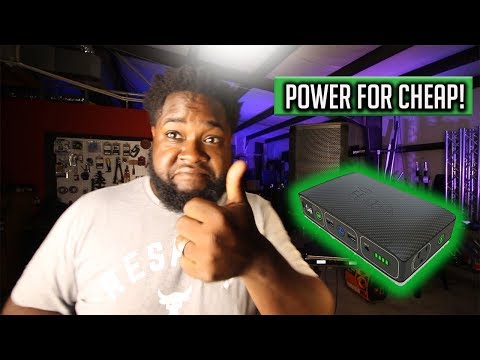 DJ TIPS! | BATTERY POWERED RIG FOR $150! | NO MORE GENERATORS!