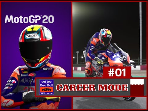 MotoGP 20 | Red Bull KTM Career #1 | NEW CAREER STARTS! UPDATED GAME!