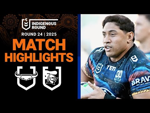 NRL Highlights | 2025 NRL Match Highlights | Cowboys v Knights | Round 24