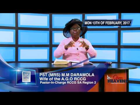 Open Heavens FEB 13TH