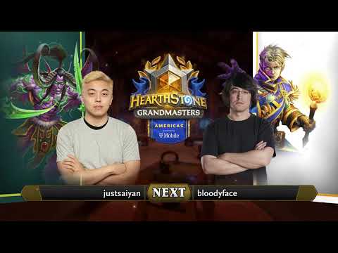 justsaiyan vs bloodyface - Relegation - Hearthstone Grandmasters Americas 2020 Season 2 - Playoffs