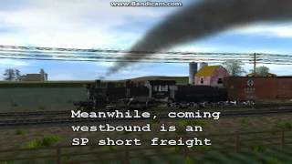 Nickel Plate's Fast Freight Through Johnson City