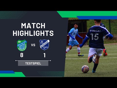 Highlights | SV GlückAuf Gebhardshagen vs. SV Borussia Salzgitter | 8:1 | Testspiel | B-Junioren