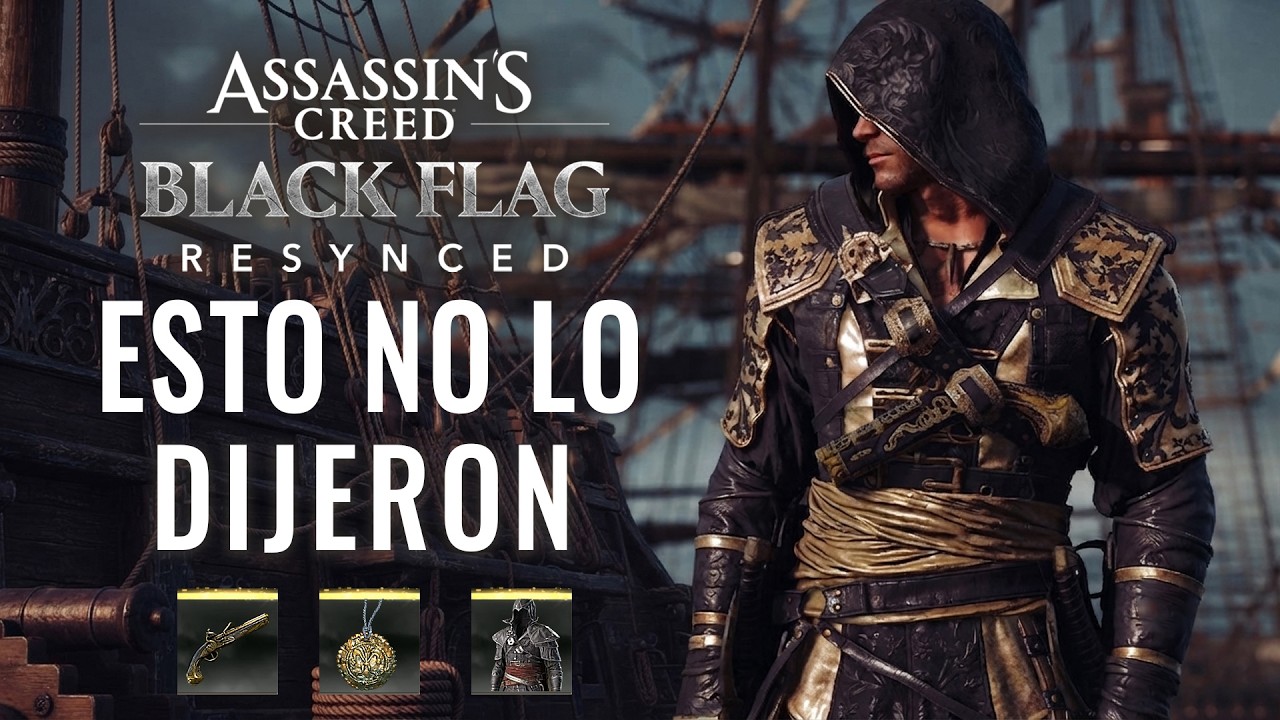ASSASSIN'S CREED BLACK FLAG RESYNCED - COSAS QUE EL JUEGO NO TE CUENTA Y SON IMPORTANTES