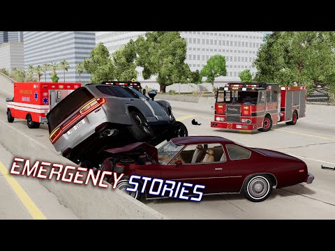 Emergency Stories - TRAIN DERAILEMENT CRASH! 28/01/2023 - BeamNG.Drive Movie