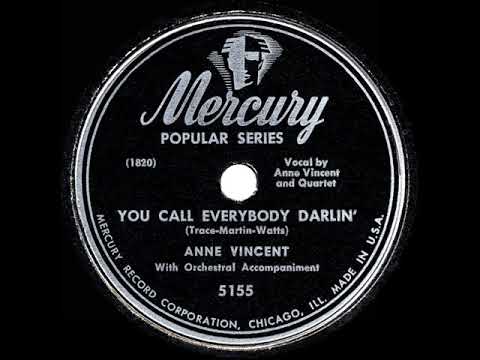1948 HITS ARCHIVE: You Call Everybody Darlin’ - Anne Vincent
