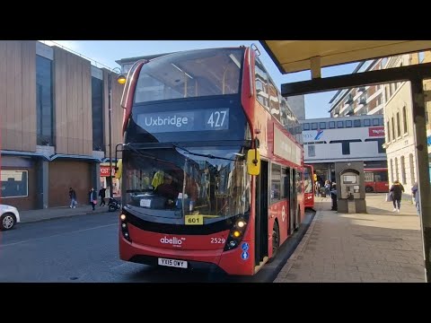 TRIBUTE FULL JOURNEY + DIVERSION | LONDON BUS 427 ACTON HIGH STREET - UXBRIDGE (YX15OWY) 2529