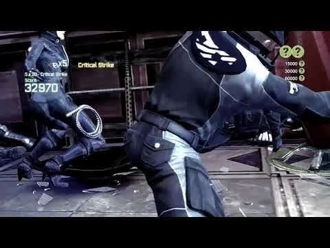 Batman Arkham City Wayne Manor Campaign - No Damage/No Retry (Catwoman)