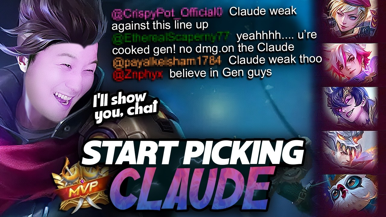 Claude Never die | Mobile Legends