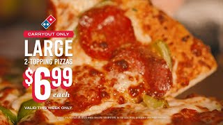 Domino´s Pizza August Carryout Endless Combinations