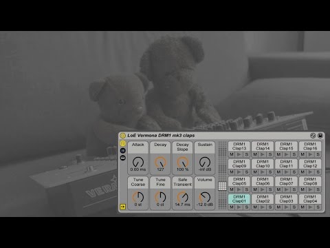 Vermona DRM1mk3 Clap - Free sample pack