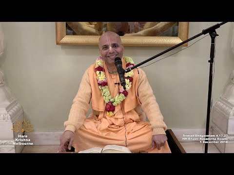 Śrīmad-Bhāgavatam 4.17.27 - HH Bhakti Rasamrita Swami