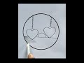 best friend circle drawing easy to draw #drawing #trending #pencildrawing