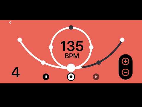 135 BPM Flow Metronome