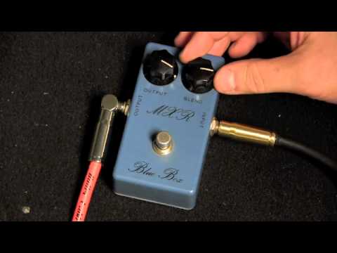 MXR Blue Box Script 1977 Sub Octave Fuzz Pedal Vintage In Amazing Condition image 6