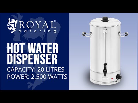 video - Dryckesdispenser - varmvatten - 20 liter - 2500 W