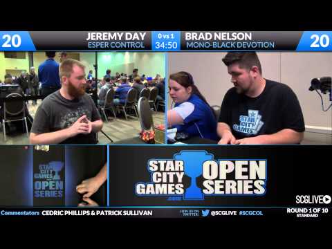 SCGCOL - Standard - Round 1 - Brad Nelson vs Jeremy Day