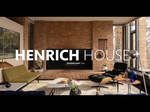 Modern Architecture Tour in the Midwest: The 1964 Henrich House by Edward Dart | Home Tour