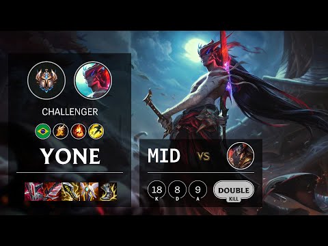 Yone Mid vs Twisted Fate - BR Challenger Patch 11.4