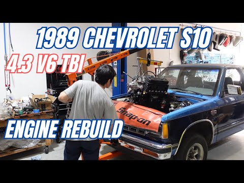 1989 Chevrolet S10 4.3 V6 Engine Rebuild / シボレー エンジン リビルト