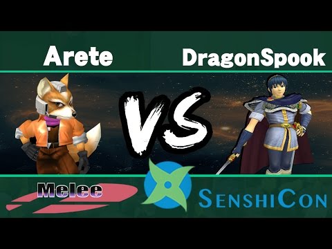 [MELEE] Arete (Fox) vs. Dragonspook (Marth) -- GFs -- Senshicon 2016