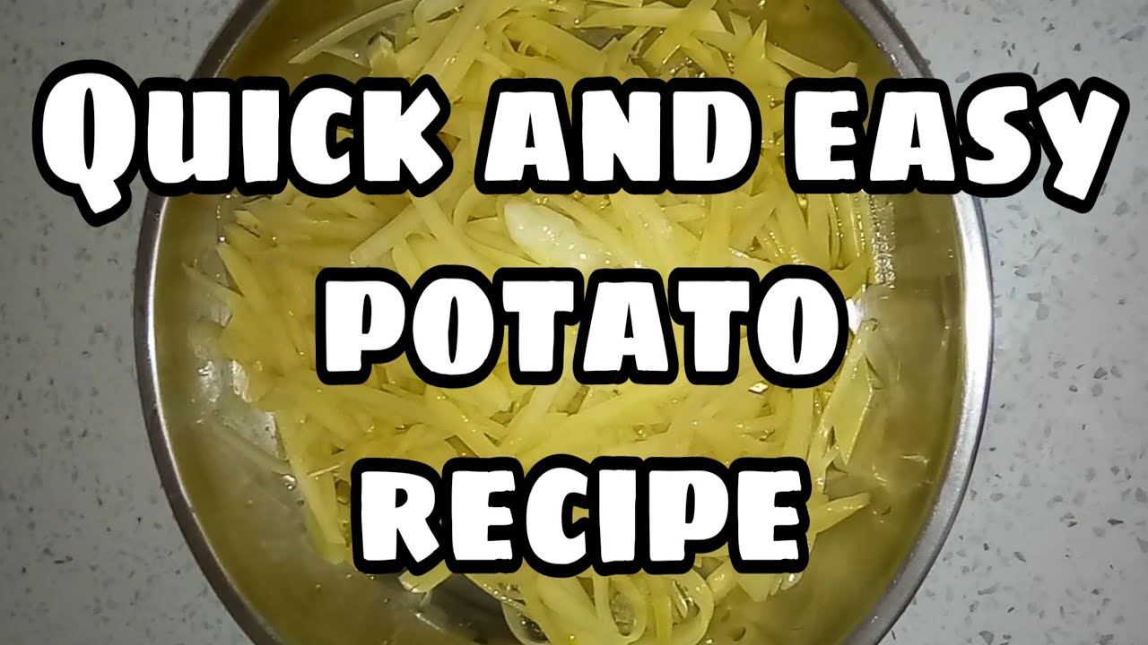 QUICK AND EASY POTATO RECIPE! | TANG'S WORLD