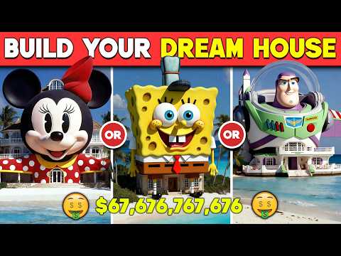 Would You Rather...? Build Your Luxury Dream Fantasy House 🎁🌈🤑🧠 Best Choices Ever